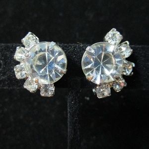 Vintage crystal earrings